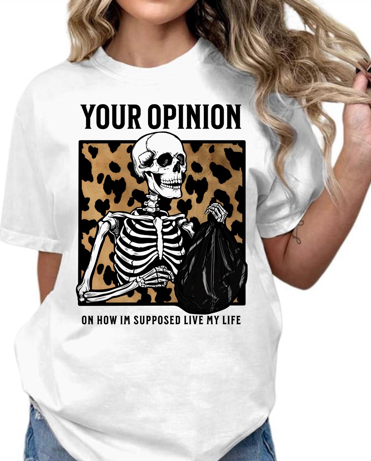 Your opinion is trash crewneck