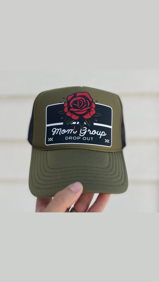Mom group drop out  Trucker hat