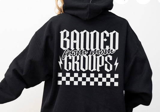 Banned from mom groups