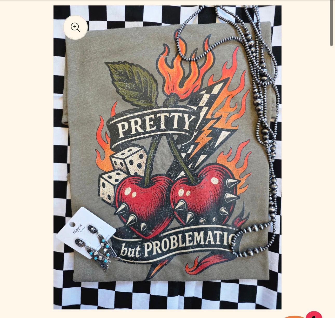 Pretty and problematic shirt￼