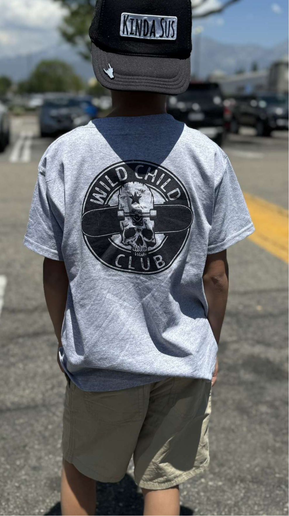 Wild child skate shirt