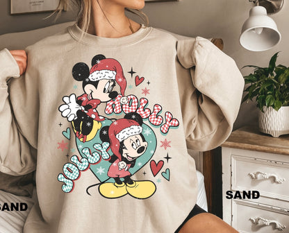 Christmas Disney crewneck