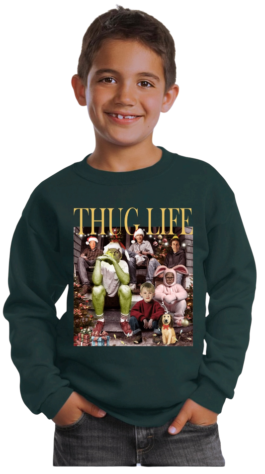 Thug life Christmas crewneck