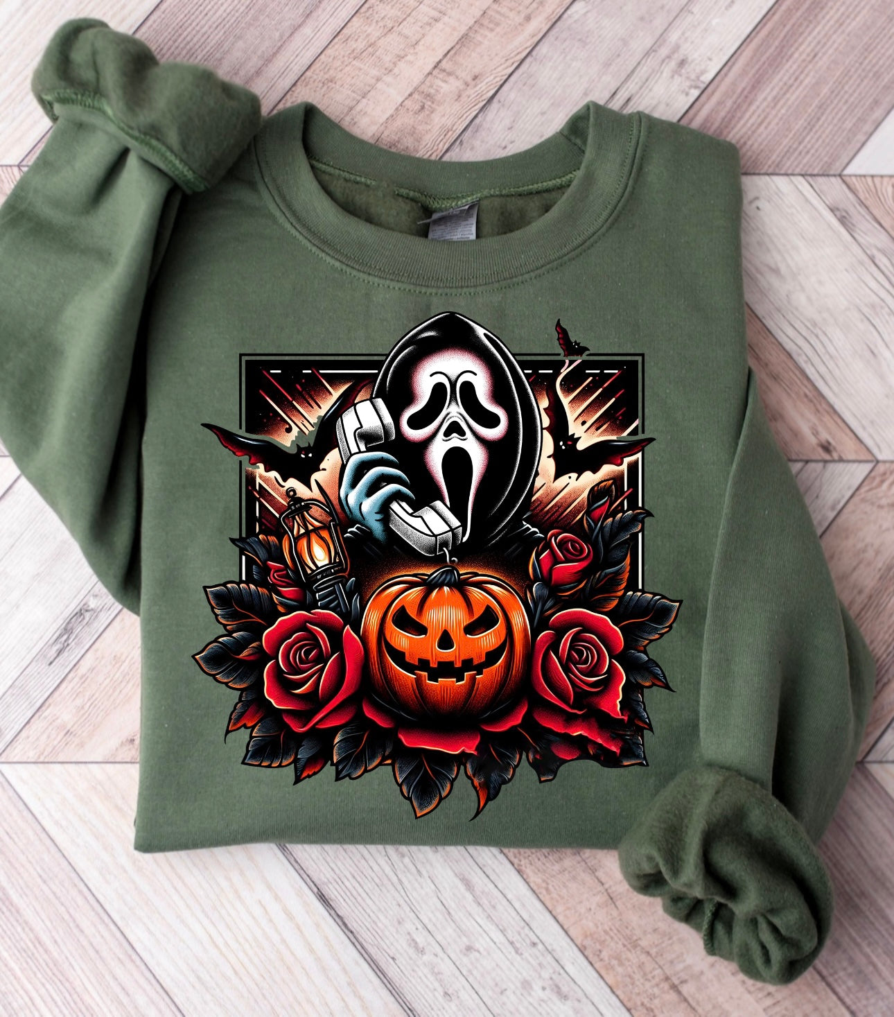 Halloween ghostface crewneck