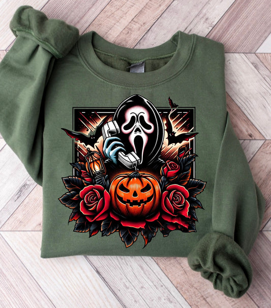 Halloween ghostface crewneck