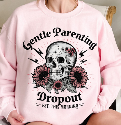 Gentle parenting dropout crewneck