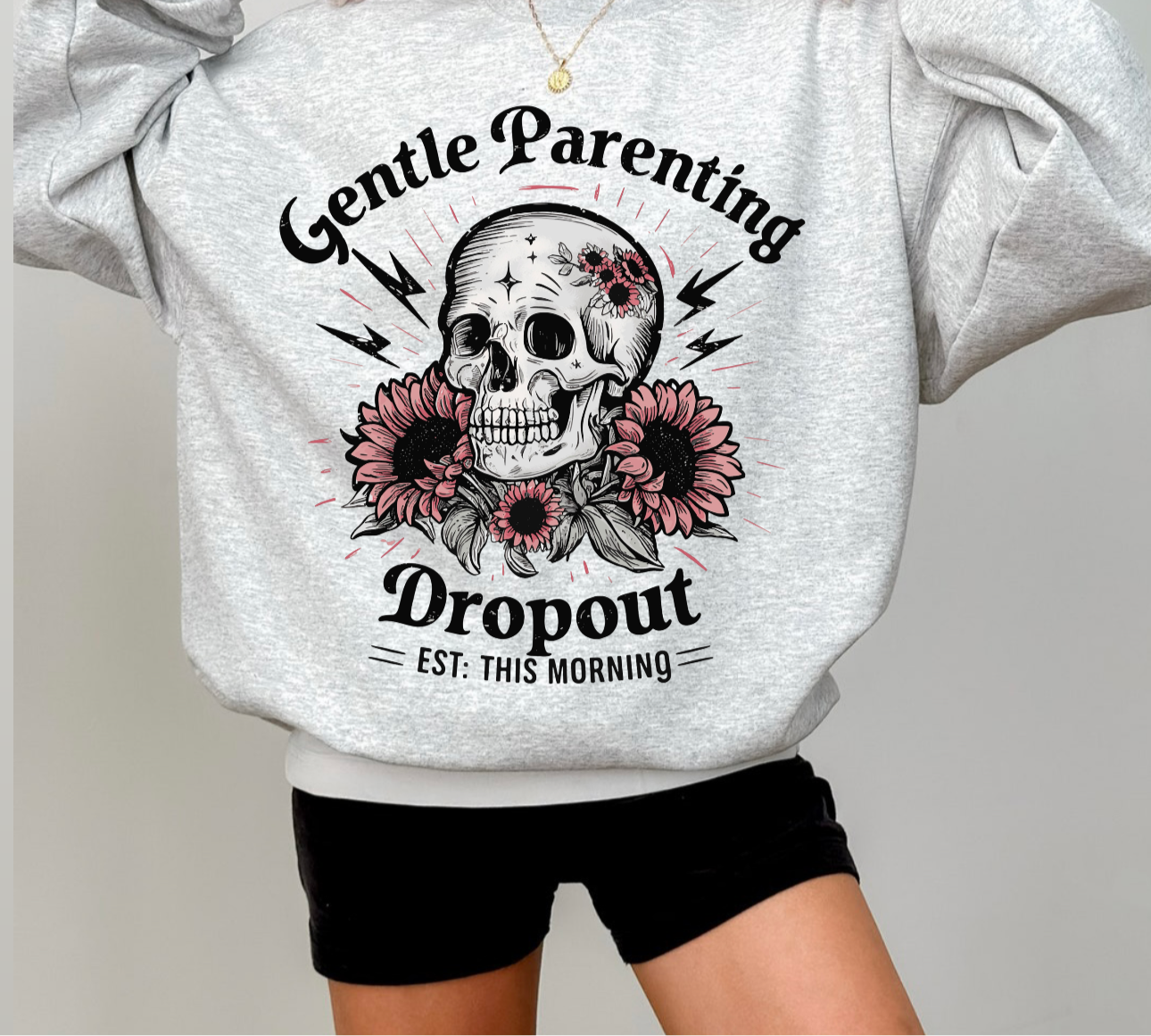Gentle parenting dropout crewneck