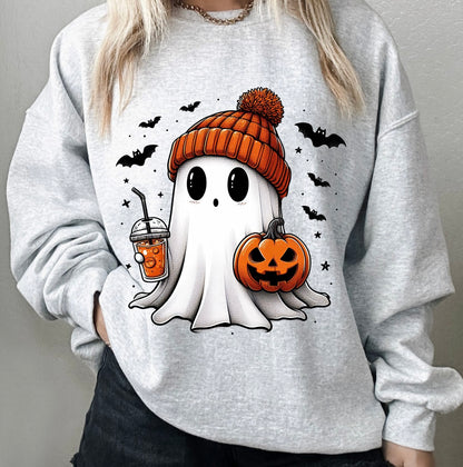 Halloween ghostie crewneck