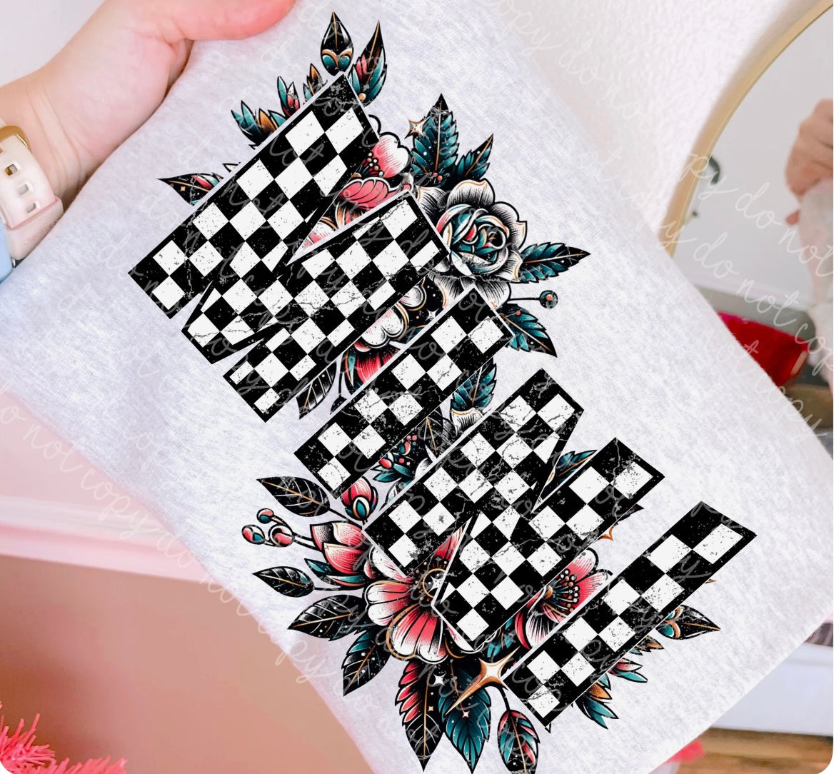 Checkered mini