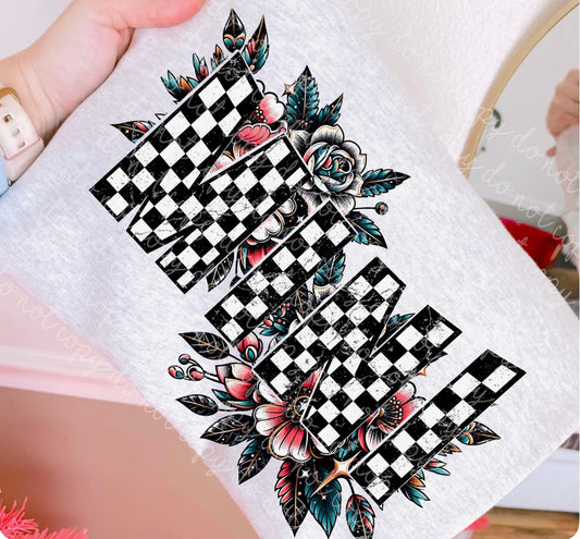 Checkered mini