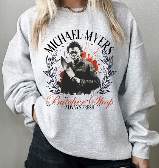 Michael Myers Halloween crewneck