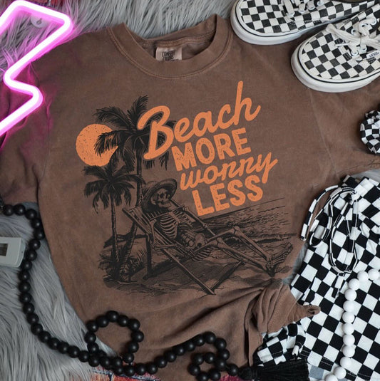 Beach more worry less