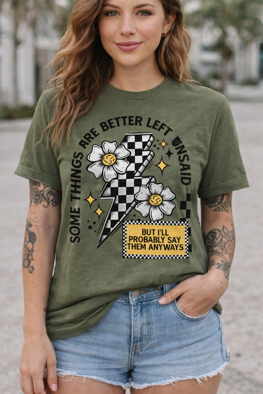 Something’s are better left unsaid