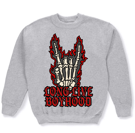 Long live boy hood crewneck