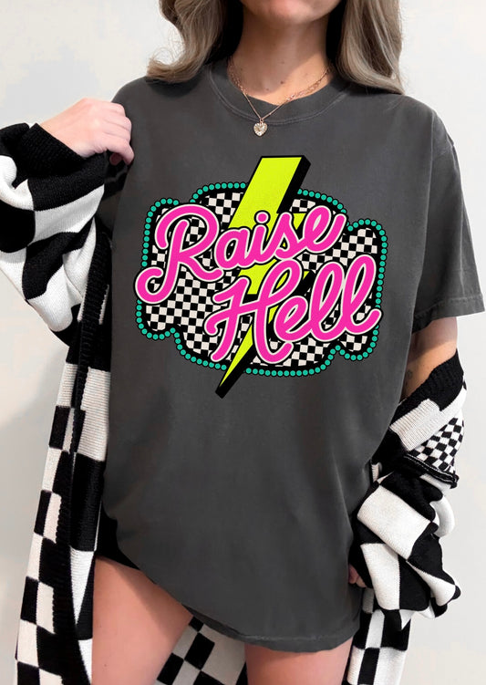 Raise hell neon