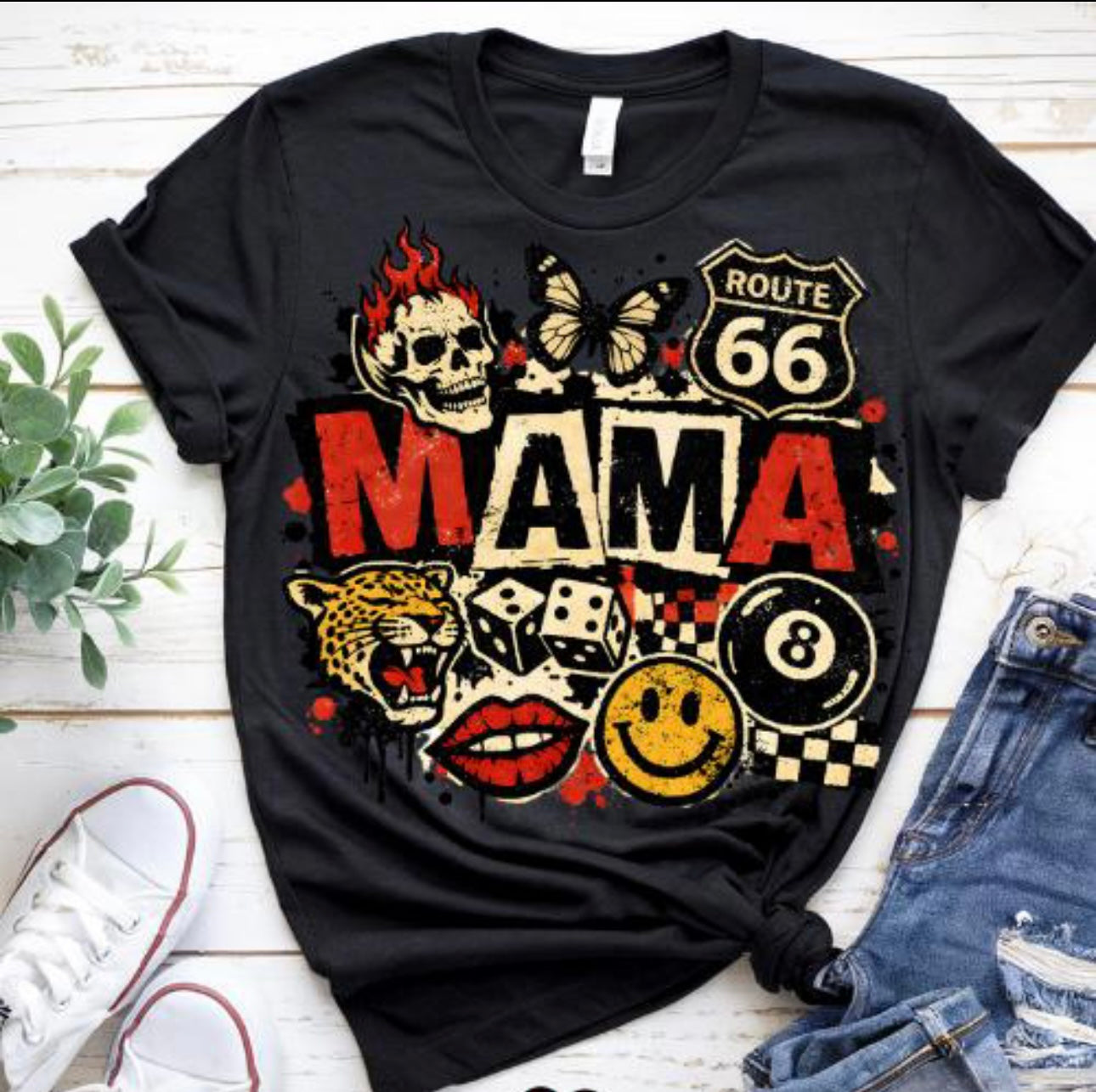 Grunge mamma