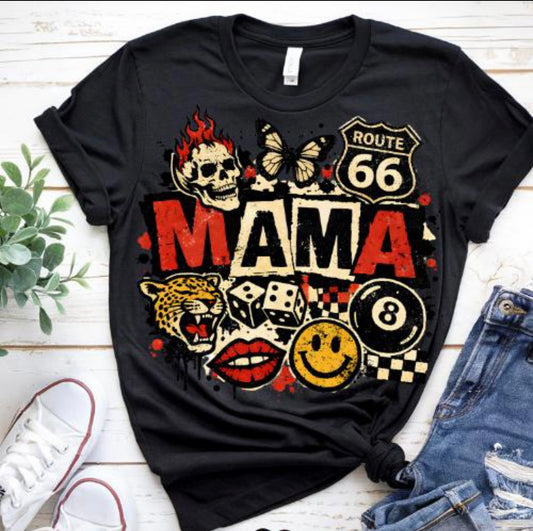 Grunge mamma