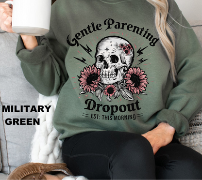 Gentle parenting dropout crewneck