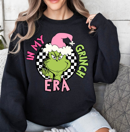 In my grinch era crewneck