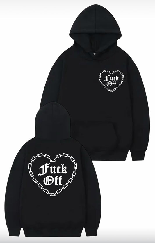 Fuck you womens hoodie