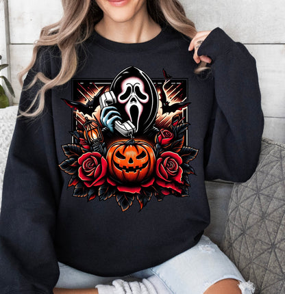 Halloween ghostface crewneck