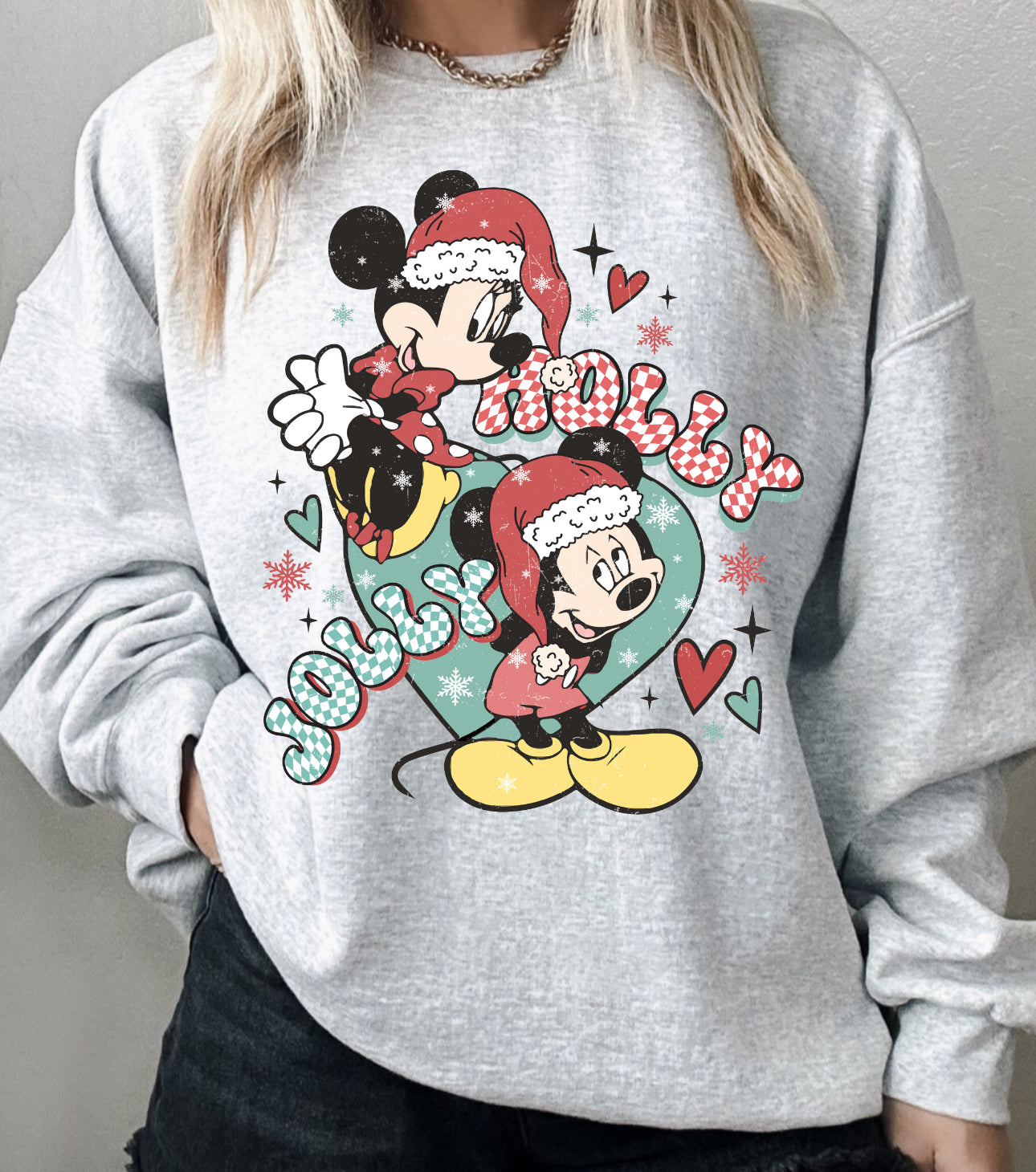 Christmas Disney crewneck