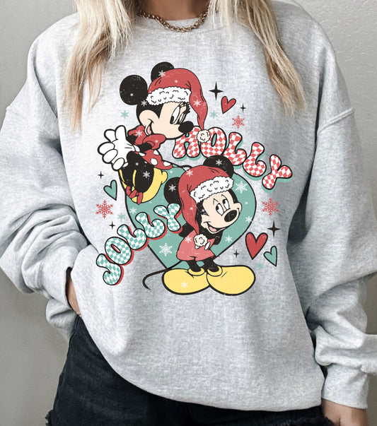 Christmas Disney crewneck