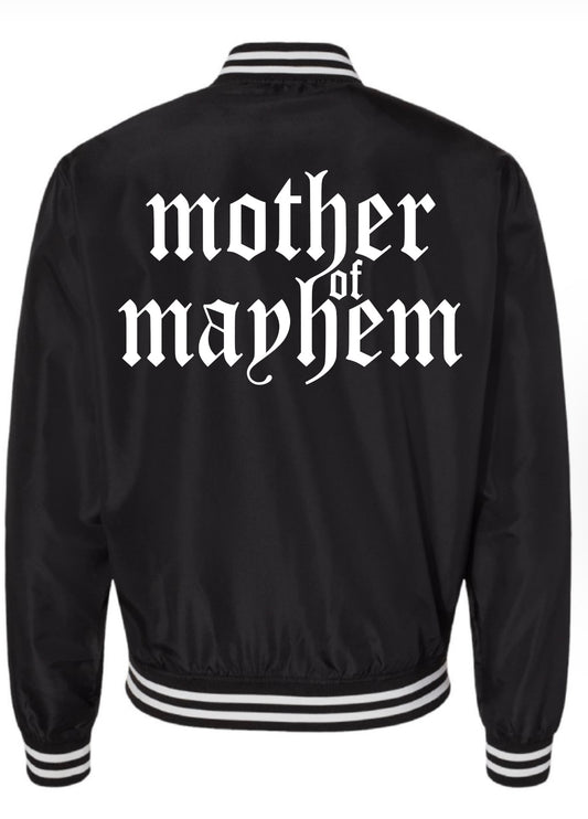 Mother of mayhem bomber jacket