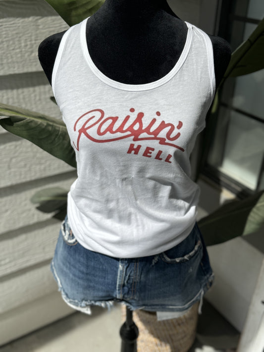 Raisin hell tanktop