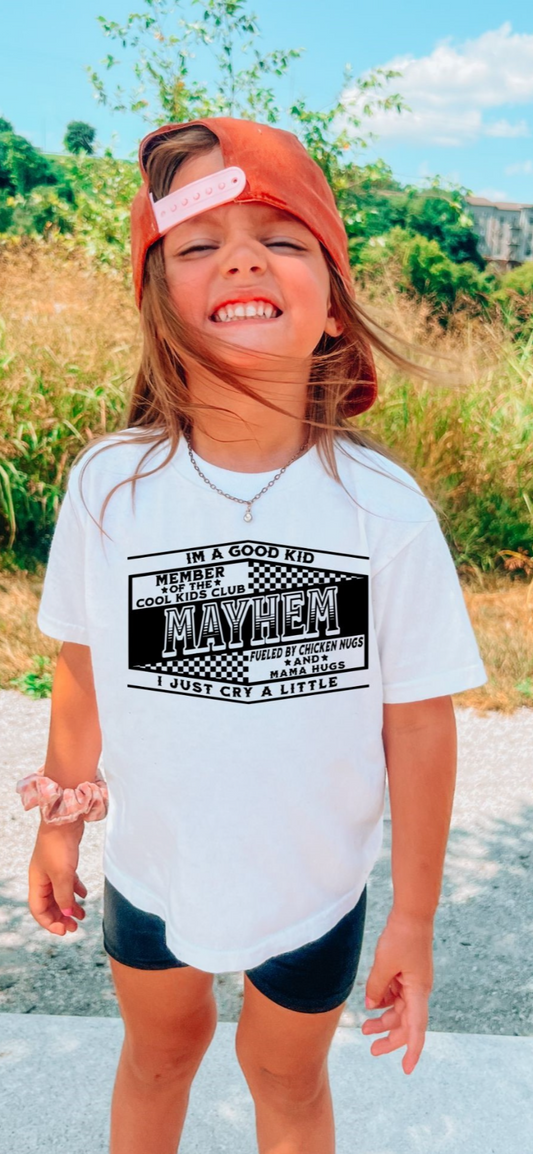 Child of mayhem shirt