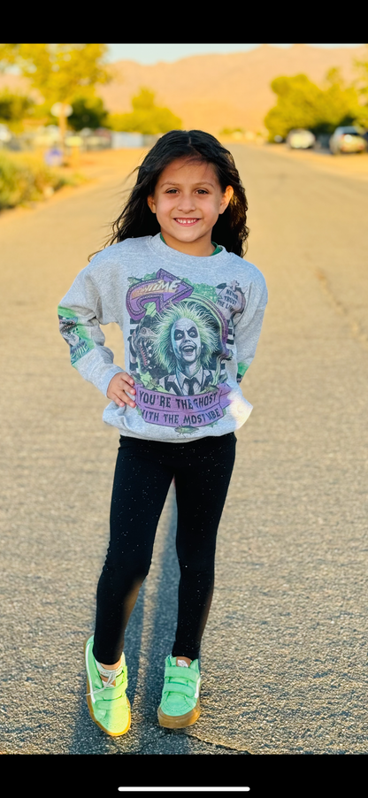 Youth beetlejuice crewneck