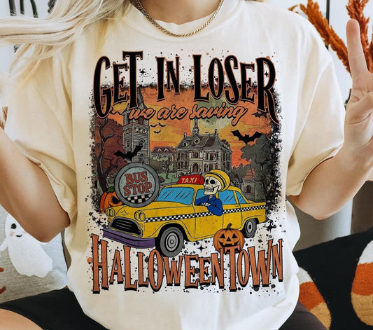 get in loser were saving halloween